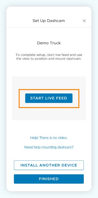 Force app 12 set up dashcam